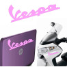 Vespa texto, pegatina de vinilo