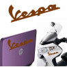 Vespa texto, pegatina de vinilo