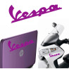 Vespa texto, pegatina de vinilo