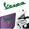 Vespa texto, pegatina de vinilo