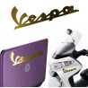 Vespa texto, pegatina de vinilo