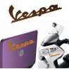 Vespa texto, pegatina de vinilo