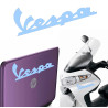 Vespa texto, pegatina de vinilo