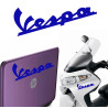 Vespa texto, pegatina de vinilo