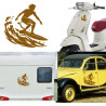Surf version 2, pegatina de vinilo