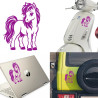 Pony, pegatina de vinilo adhesivo (caballo pequeño)