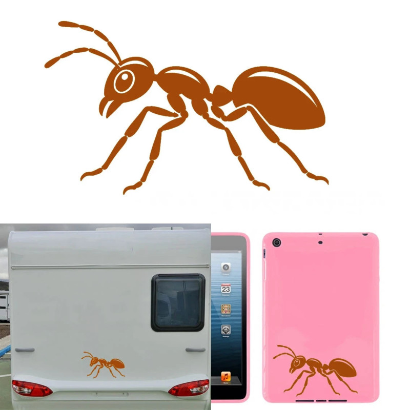 Hormiga versión v3, Pegatina de vinilo