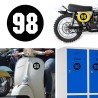 numero 98  versión via