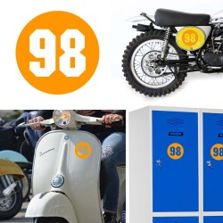 numero 98  versión via