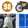 numero 98  versión via