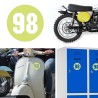 numero 98  versión via