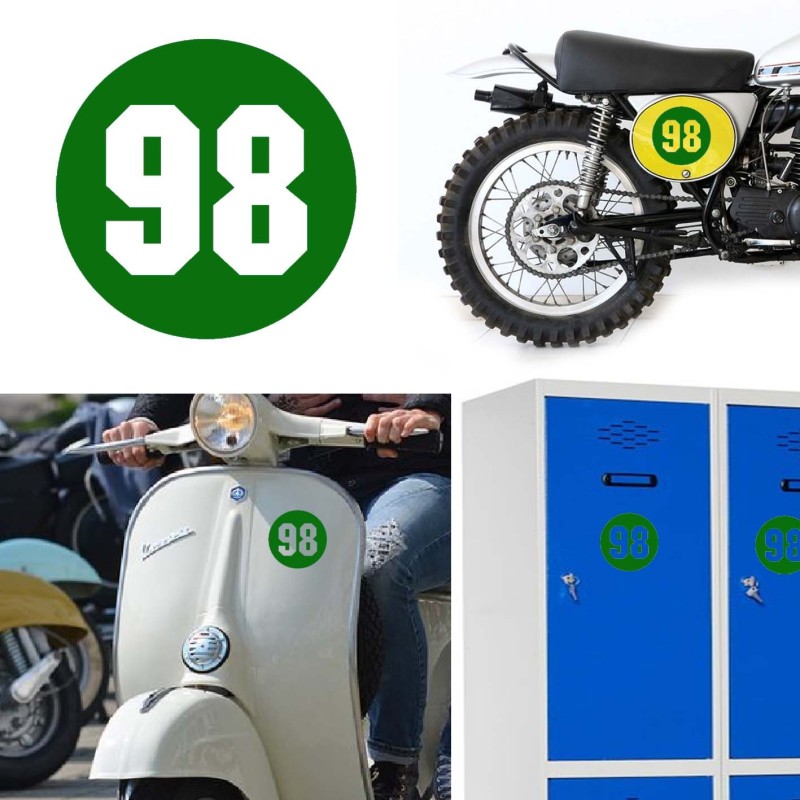numero 98  versión via