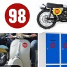 numero 98  versión via
