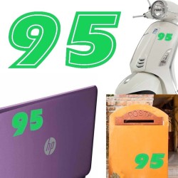 Número 95 versión eras,