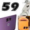 Numero 59 versión eras, pegatina de vinilo