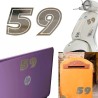 Numero 59 versión eras, pegatina de vinilo