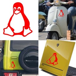 Linux, pegatina de vinilo