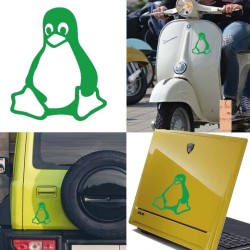 Linux, pegatina de vinilo