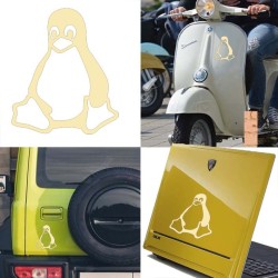 Linux, pegatina de vinilo