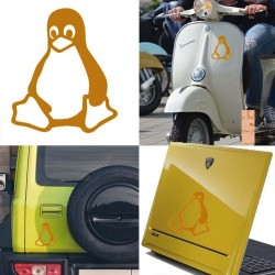 Linux, pegatina de vinilo