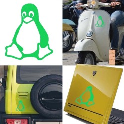 Linux, pegatina de vinilo