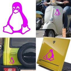 Linux, pegatina de vinilo
