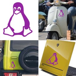 Linux, pegatina de vinilo