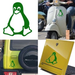 Linux, pegatina de vinilo