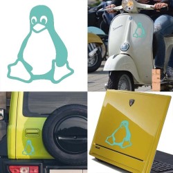 Linux, pegatina de vinilo