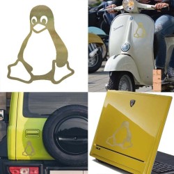 Linux, pegatina de vinilo