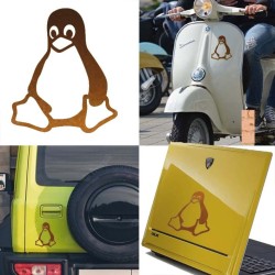Linux, pegatina de vinilo