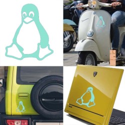 Linux, pegatina de vinilo