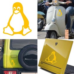 Linux, pegatina de vinilo