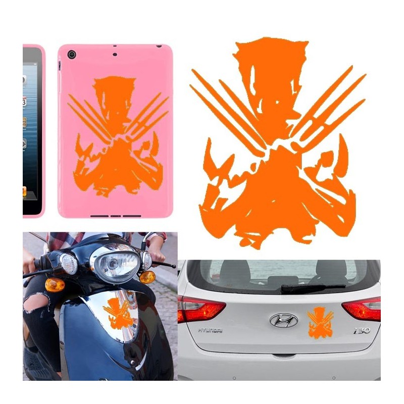 Lobezno, pegatina de vinilo