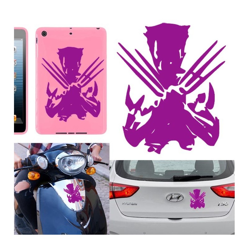 Lobezno, pegatina de vinilo