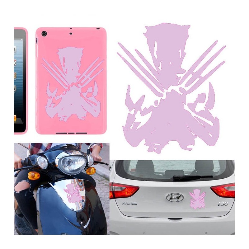 Lobezno, pegatina de vinilo