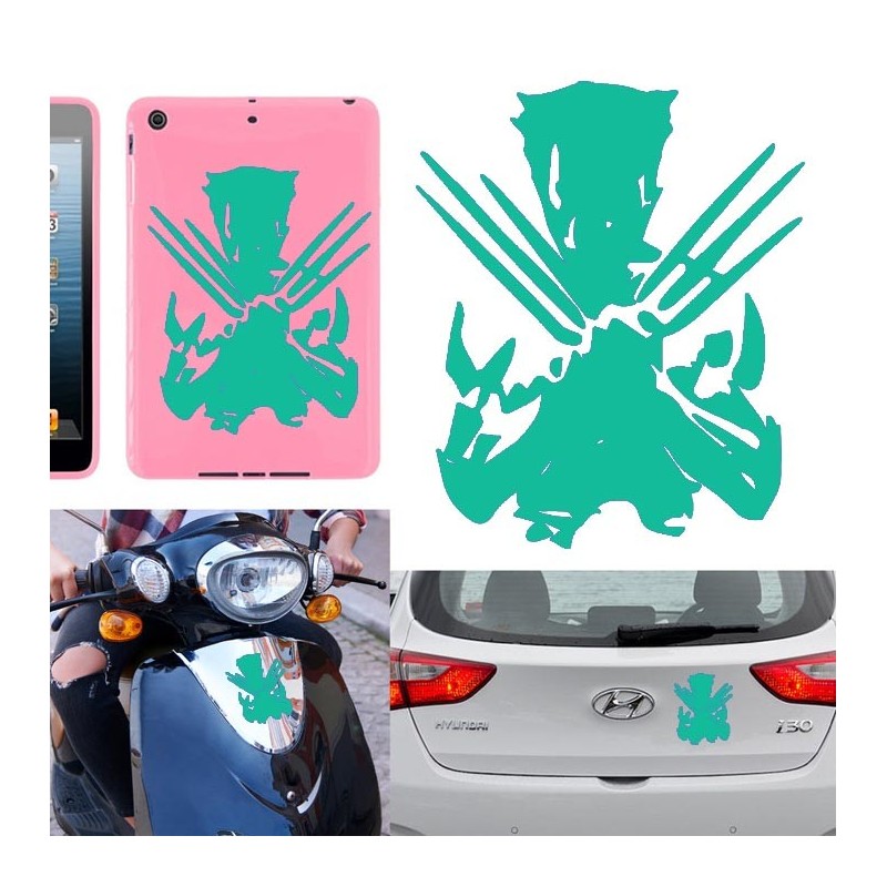 Lobezno, pegatina de vinilo