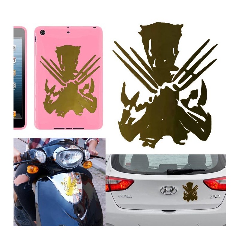 Lobezno, pegatina de vinilo