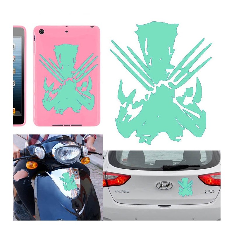 Lobezno, pegatina de vinilo