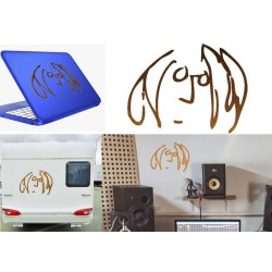 John Lennon, pegatina de vinilo