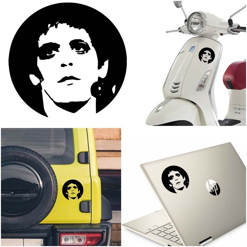 Lou Reed, pegatina de vinilo vetrsion 2