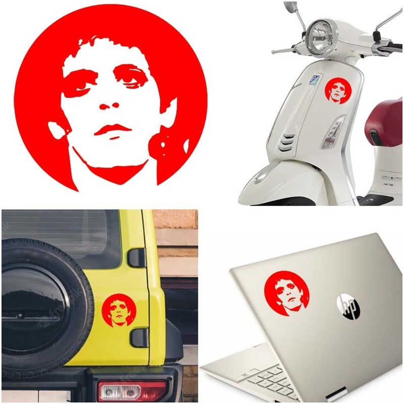Lou Reed, pegatina de vinilo vetrsion 2