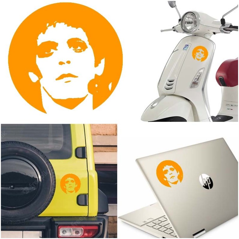 Lou Reed, pegatina de vinilo vetrsion 2