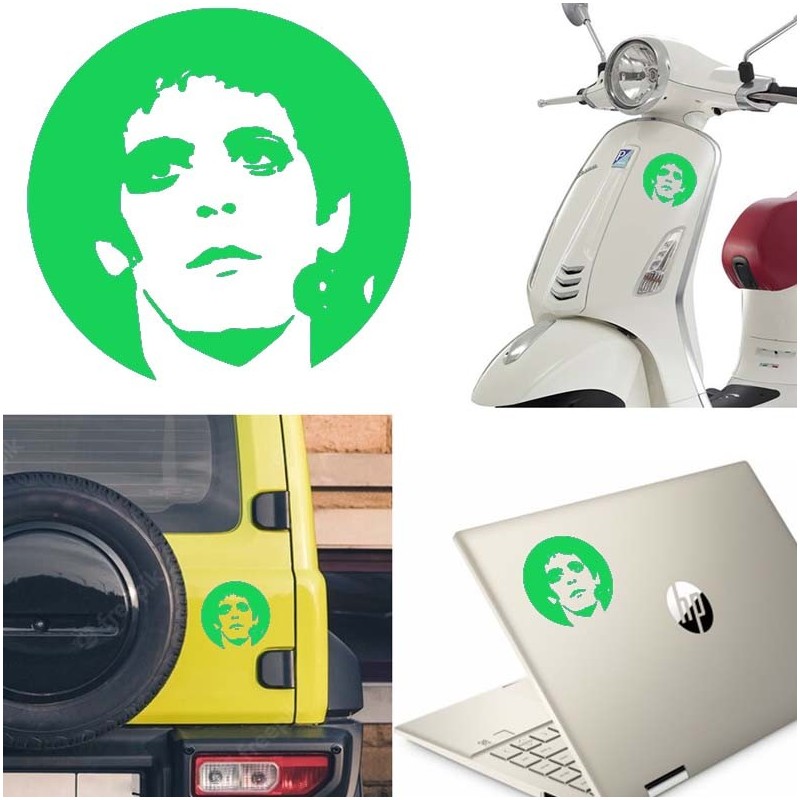 Lou Reed, pegatina de vinilo vetrsion 2