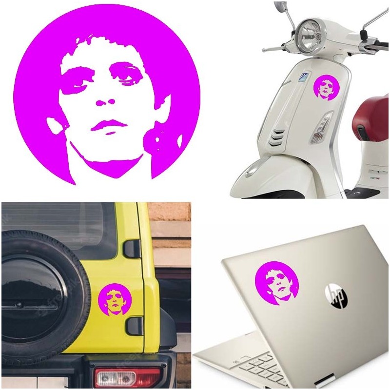Lou Reed, pegatina de vinilo vetrsion 2
