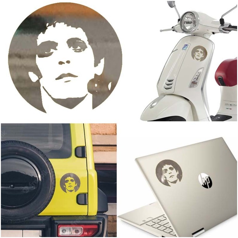 Lou Reed, pegatina de vinilo vetrsion 2