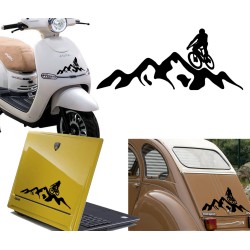 Mountain Bike, pegatina de vinilo
