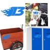 Numero 13 racing fire, pegatina de vinilo