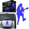 Angus Young versión v3, pegatina de vinilo