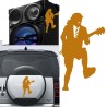 Angus Young versión v3, pegatina de vinilo